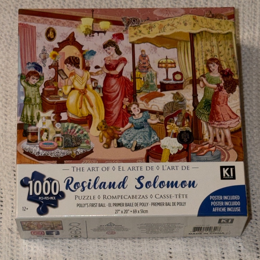 Rosiland Solomon Vintage Art Puzzle - 1000 Pieces
